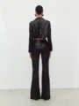 Lisa Couture Işıltılı Geniş Paça Pantolon — 2. görünüm