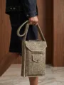 V-LEATHER BAG (Seamly)