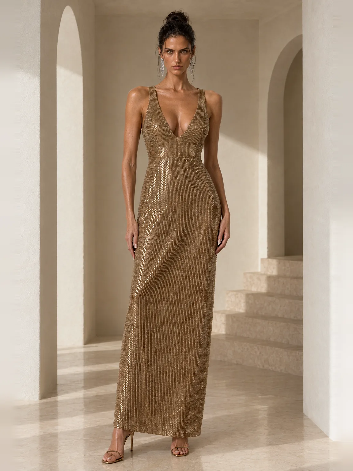 Auric Gold Gown