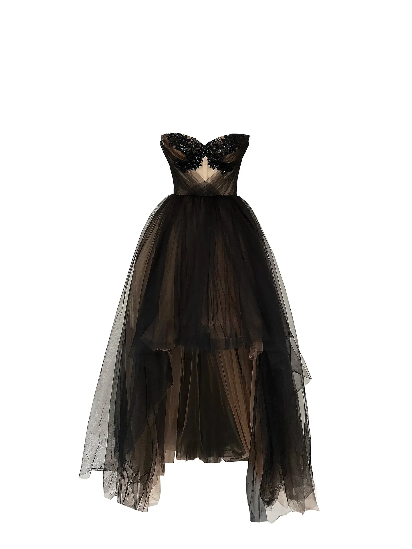 Noir Éclipse Tulle Dress — 3. görünüm