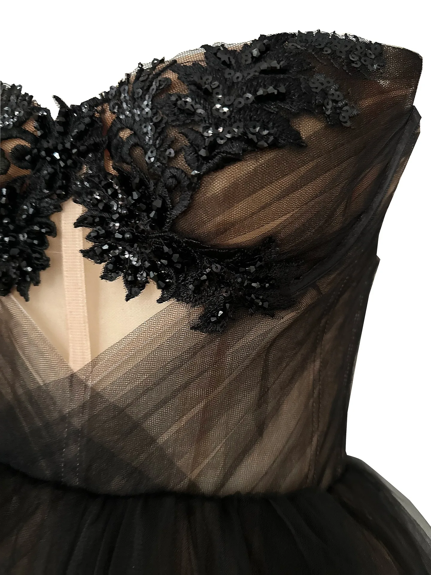 Noir Éclipse Tulle Dress — 4. görünüm