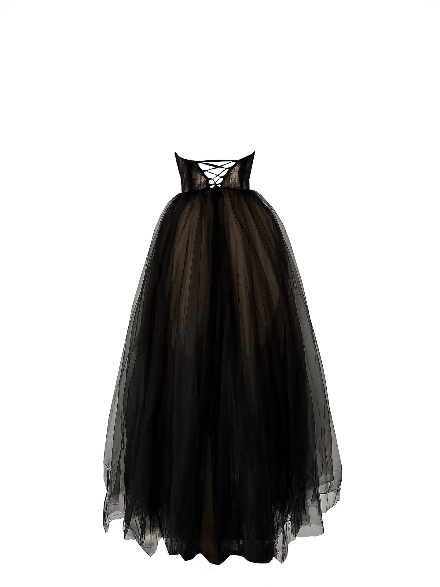 Noir Éclipse Tulle Dress — 5. görünüm