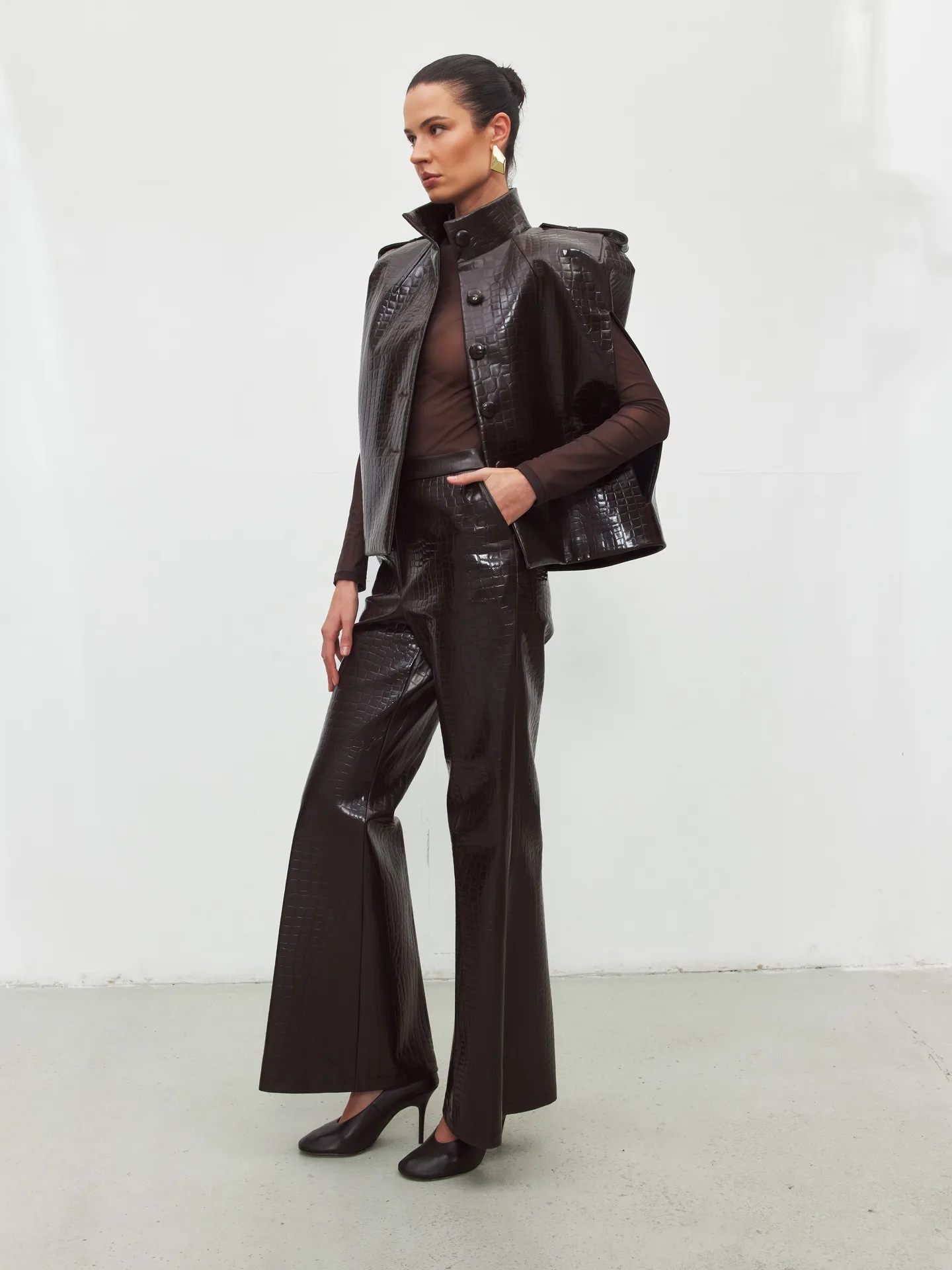 Aura Croc Pantolon — 4. görünüm