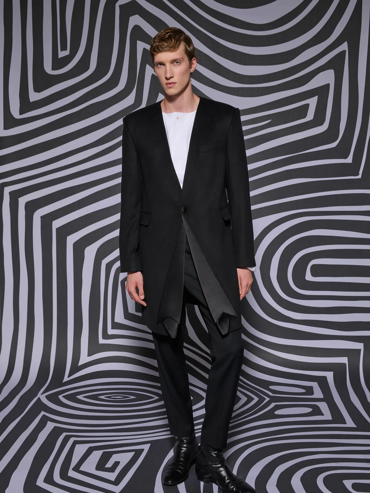 His Renversé Long Blazer